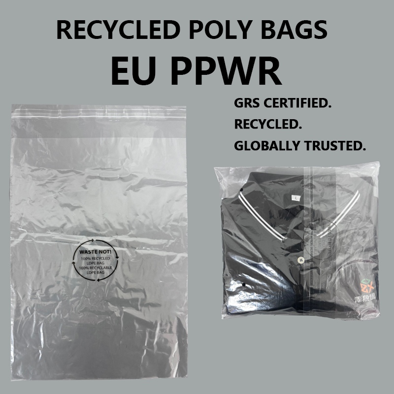 Zeal X uvádza na trh recyklované LDPE poly vrecia na balenie odevov, keďže EU PPWR nadobúda účinnosť