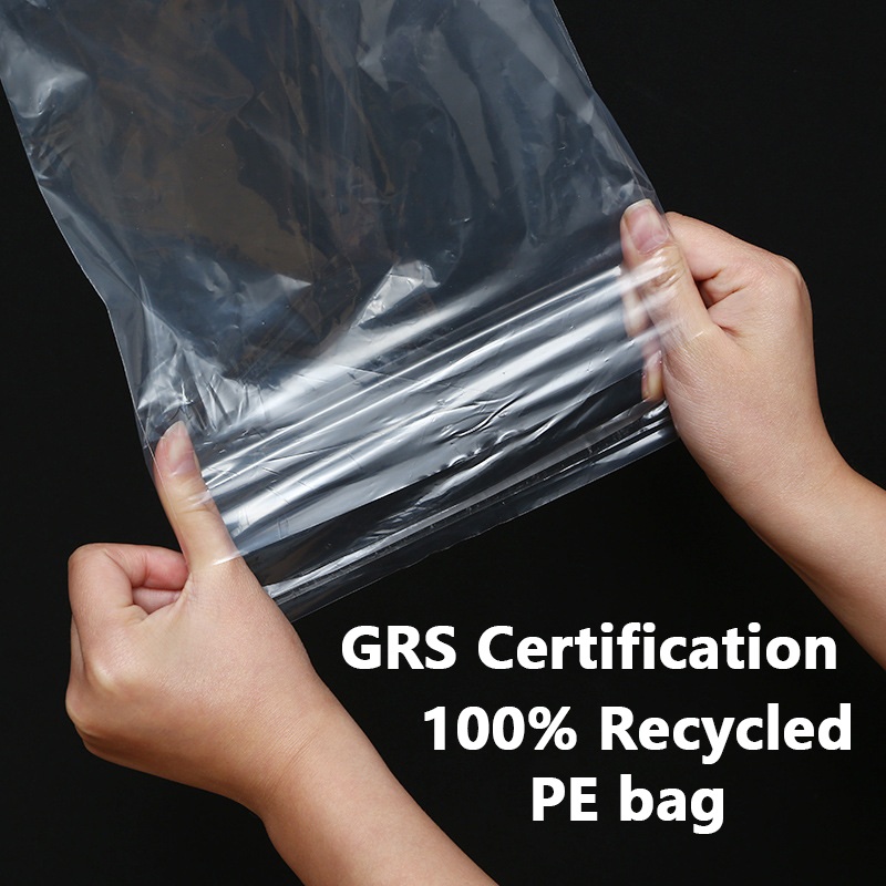 GRS Certified Recycled Poly Mailer Bag | Vlastné ekologické prepravné tašky