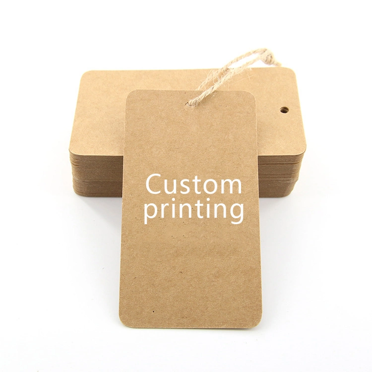 Kraft Paper zavesenie značiek