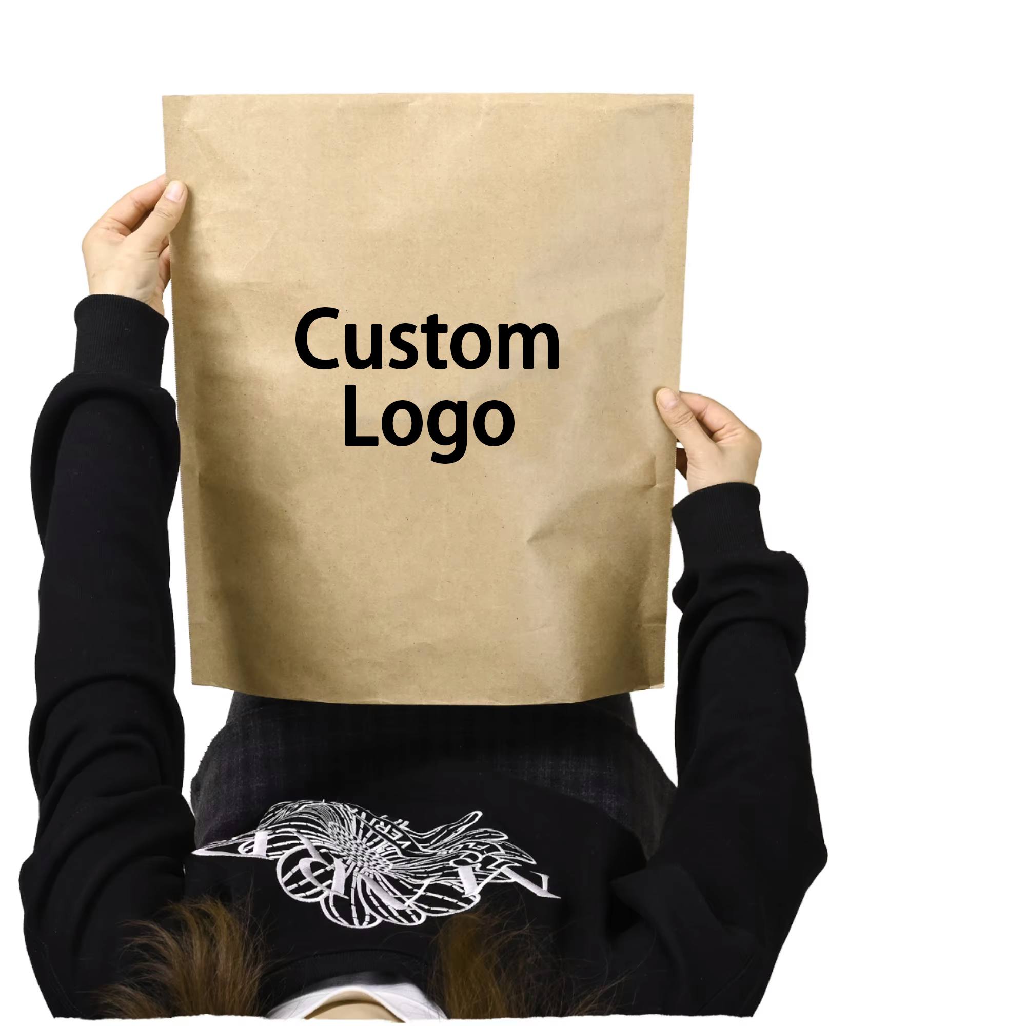 kraft papierová poštová taška